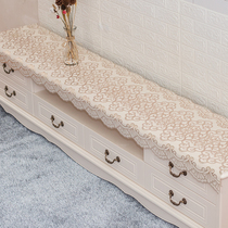 Tablecloth Rectangular tablecloth European coffee table Bedside table Entrance mat Waterproof PVC TV cabinet cover cloth Shoe cabinet Pastoral