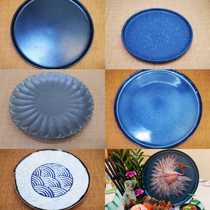 Full 3 Sushi Sashimi decoration disc ornaments cooking ornaments tools creative sashimi disc ceramics