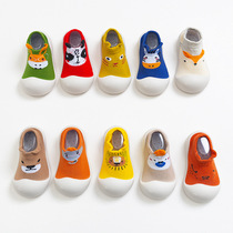 Baby toddler shoes anti-collision toe indoor shoes kindergarten toddler shoes anti-sock shoes Baby Cotton floor socks
