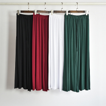 Dance dress female adult loose male and female modal wide leg pants straight trousers national jazz practice clothes yoga pants