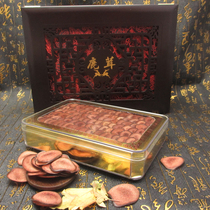 Northeast Jilin Deer Antler Slice Red Powder Antler Slice Male Bubble Wine Nourishing upscale Courtesy Kit