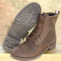 Foreign Trade Segura Brands Professional Locomotive Shoes Full Leather Boots Retro Riding Motorcycle Mens Shoes Ankle Protective Waterproof
