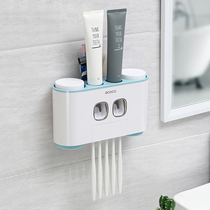 Electric toothbrush holder Bathroom wall-mounted toothbrush holder placement rack Wall-mounted toothpaste holder shelf for mouth cups