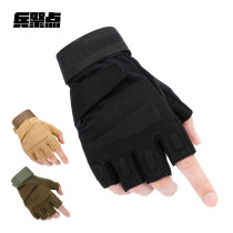 Black Hawk tactical gloves outdoor sports fitness speed drop anti-skid half-finger male spring finger riding 07 inner gloves