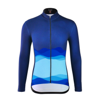 KIAE road bike autumn and winter windproof fleece warm riding clothing mountain bike long sleeve cycling jacket men and women