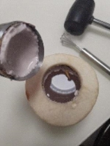 Germany bought stainless steel coconut knife drink coconut juice shell drilling artifact Coconut cover opening hole opener Coconut opening