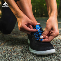 Laces reflective fast train Laces Mountaineering Running Sports Riding Fast Wear Elastic Color White Black Fluorescent Laces