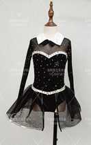 Dazzle Elves Customized Figure Skating Costumes Performing Children Adult Skirt A41