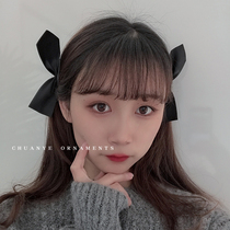 Ji Xiu same bow hairclip half-piece side clip Korean Net red head clip female headdress girl hair accessory