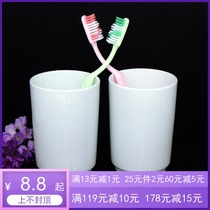 Ceramic mouthwash Cup wash cup cup water Cup toothpaste toothbrush cylinder comb holder Desktop Storage