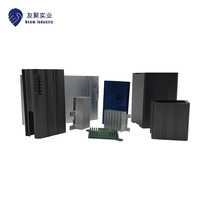 PCB car audio controller aluminum shell WIFI router Bridge aluminum shell adapter box chassis set-top box