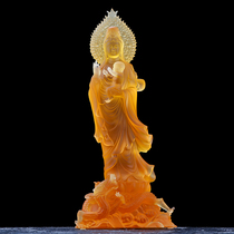 Round Tone Process Old Fabric Buddha Buddha Household Request for Son of Bodhisattva Station Like Desktop Swing