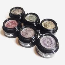 Japanese ageha muscle beauty elegant laser big flash colorful flash powder mixed nail art can phototherapy glue 413-418