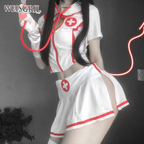 Love Lingerie Sluice Sexy Fiery Hot Passion Suit A Nurses Dress Uniform Tempt The Maids Clothing Bed Free