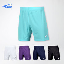 Ruike football shorts mens quick-drying training white five-point pants running loose breathable thin section sports summer leisure