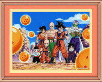Cartoon anime Dragon Ball living room dormitory cross-stitch character Monkey King Monkey King Monkey Man Bibick Betta around Betta