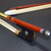 Cello piano bow octagonal bow bow Rod pure horsetail violin bow Brazilian Wood playing bow cello accessories