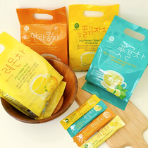 Korean drink jejunfarm Jeju Island honey grapefruit tea green orange citrus concentrated instant tea bag