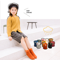 Winter warm plus velvet thickened childrens thick cotton socks towel socks floor socks boys and girls baby snow socks