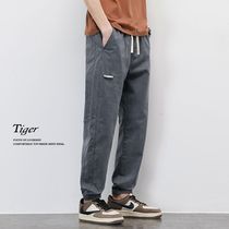 Men Pants Spring New Casual Pants Men Loose Trends Handsome AIR-FOOT TOOLING KHAREN PANTS STUDENTS 90% PANTS