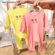 Baby girl children out of conjoined clothes male baby spring dress New year spring dress newborn Net red cute spring dress