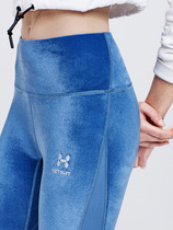 HOTSUIT Yoga Pants 2021 Autumn Comfort Women Velvet Stretch Tight Pants Sports Fitness High Waist Dance Pants