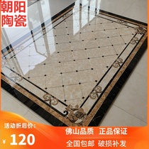 Hall European style parquet tile living room dining hall entrance parquet floor tile microcrystalline living room infinite mosaic modeling bricks
