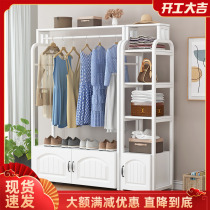 Home Iron Art Lights Hat Cover Simply Nordic Bedroom Adult Multi-Function Living Room with Cabinet Handle Shoe Shelf