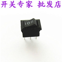 10 * 15mm black boat Switch 3 Gears 3 feet small power switch micro switch KCD11 3A 250V