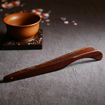 Creative Tea Clips Tea Tweezers Wood Black Sandalwood Flowers Pear Solid Wood Tea Clip Utilita Tea Clip Tweezers Multifunction
