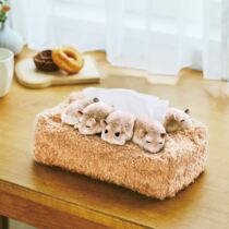 () Japanese finlix dream YOU MORE furry touch hamster tissue tissue box
