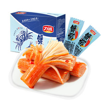 Force Honest Ripping Crab Willow Crab Meat Stick Spicy Seafood Sea Taste Snacks Ready-to-eat Whole Box Net Red Wind Taste Snack 200g