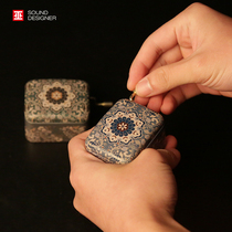 Witch Pandora Hand Music Box Palace Palace Palace Palace Treasures Flowers Series China Wind Mascot Totem National Tide Octasonic Box