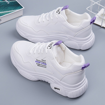 2021 spring sports father shoes womens shoes leisure tide new summer single shoes spring and autumn wild students small white shoes