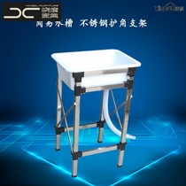 Kitchen plastic sink simple pool sink floor-to-ceiling balcony with bracket outdoor washing basin water bucket