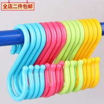 Japans high-quality strong load-bearing plastic Queen S HOOK adhesive hook household multi-purpose high-quality s S hook sub-hook