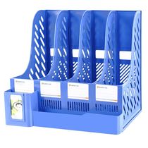 Thickened file rack multi-layer File frame office supplies Daquan data rack file folder storage box storage rack