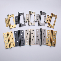 5-inch hinge Yellow ancient bronze stainless steel mute hinge flat 5 * 3 * 3 green ancient bronze bearing primary-secondary loose-leaf single sheet