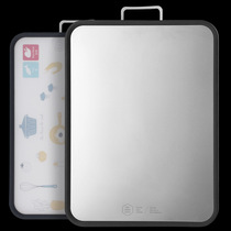 New manufacturer direct sales thickened stainless steel cutting board 304 stainless steel chopping block Home kneading on double face available