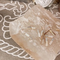 QJforu blooming same nail art baroque jewelry not fading long diamond nail art zircon decoration