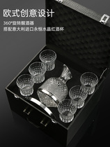 European-style imported crystal wine glasses goblet household high-end wine wine cup tumbler set