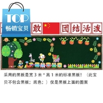 I 2 people start school at the beginning of the opening of the big entrance of the school and welcome the children in small class classrooms for the start of the school placement