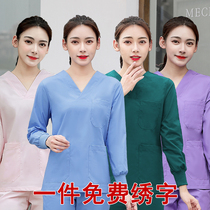 Beijing Piao Piao hand wash clothes surgical clothes single coat Doctor Nurse clothes brush handwear isolation clothes men and women with the same type
