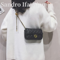 France Sandro Ifashion Lingge womens bag 2021 new chain bag to work all shoulder shoulder bag