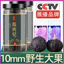 Large Fruits 500g Black Wolfberry Qinghai Wild Dogs in Ningxia Special Level Tea Mens Kidney Zhengzong Official Flagship Store