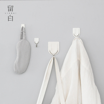 Blank sticky hook qiang bi gua household wild grapevine ran up the wall dormitory female tie gou adhesive hook viscose stick small self-adhesive-bearing white fob hook
