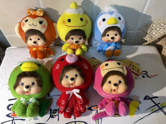 Monchhichi out of print cooperative style chatekko set cartoon animal big head pendant
Monchhichi out of print cooperative style chatekko set cartoon animal big head pendant