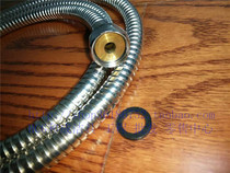 HCG and components bathtub faucet shower handheld sprinkler head with bath without embroidery steel formulation hose 1 5 m