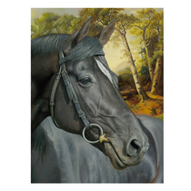 (Printmaking) Huang Jianbo Ma to Success boutique signature print gift mounting