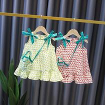 Girls Summer Dress Dress 2022 New Yang Childrens Fashion Network Ruby Princess Dress Summer